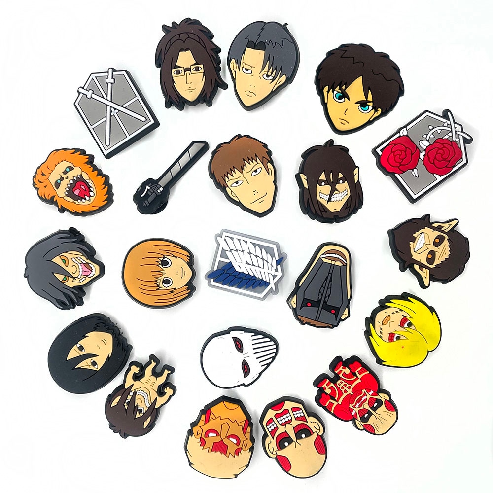 Attack on Titan Crocs Charms Collections 2022 | Crocs Charm