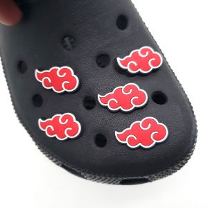 Wholesales 10 Pcs Quality Naruto Kawaii Anime Pvc Shoe Charms Cute Cartoon Kids Girls Shoe Charms - Crocs Charm